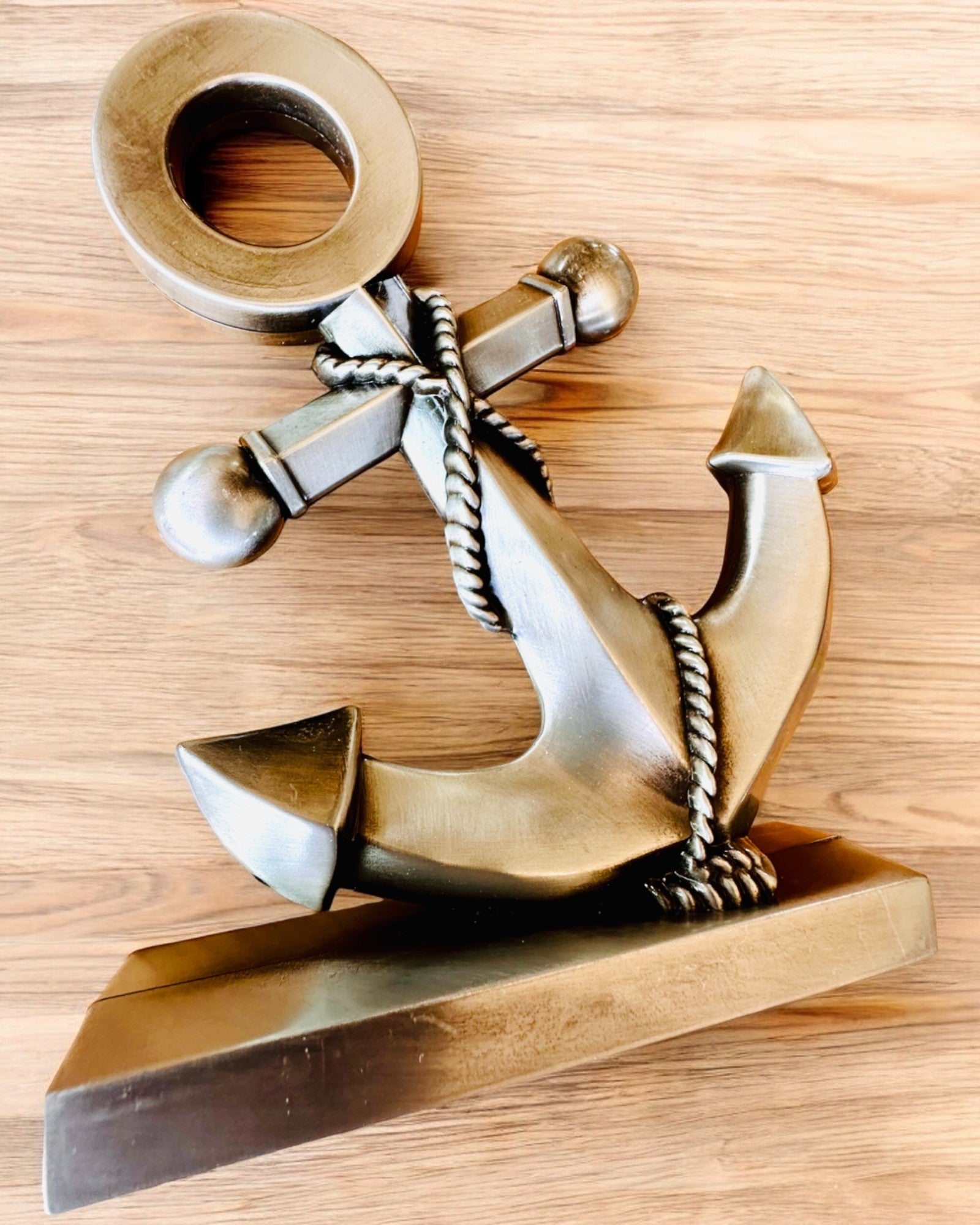 Decorative Anchor made of Aluminum - Elegant Decoration with Engraving Option - 3 Color Variants