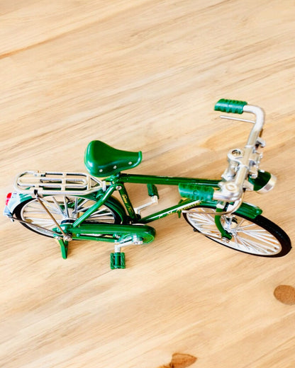 Modello di bicicletta "Retro Classic" - Miniatura con incisione, ideale come regalo