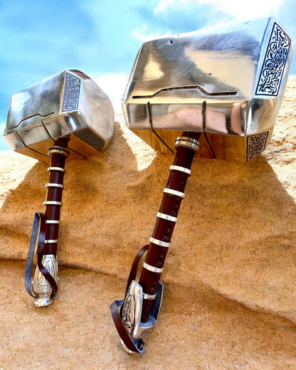 Thor's Hammer "Chief" - Handcrafted Artisan Hammer, personalization engraving for a gift