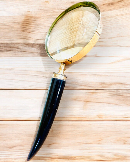 Large Retro Magnifying Glass, personalization option for a gift with engraving - variants to choose from