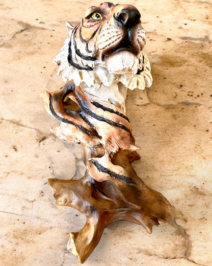 Statuette "Tigre Roi de la Jungle" avec option de gravure, figurine de 29 cm de hauteur, décoration pour un cadeau