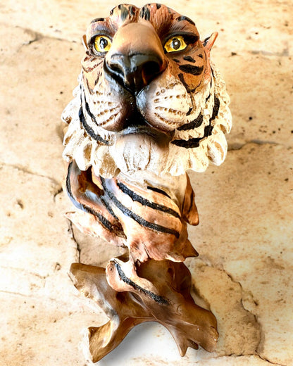 Statuette "Tigre Roi de la Jungle" avec option de gravure, figurine de 29 cm de hauteur, décoration pour un cadeau