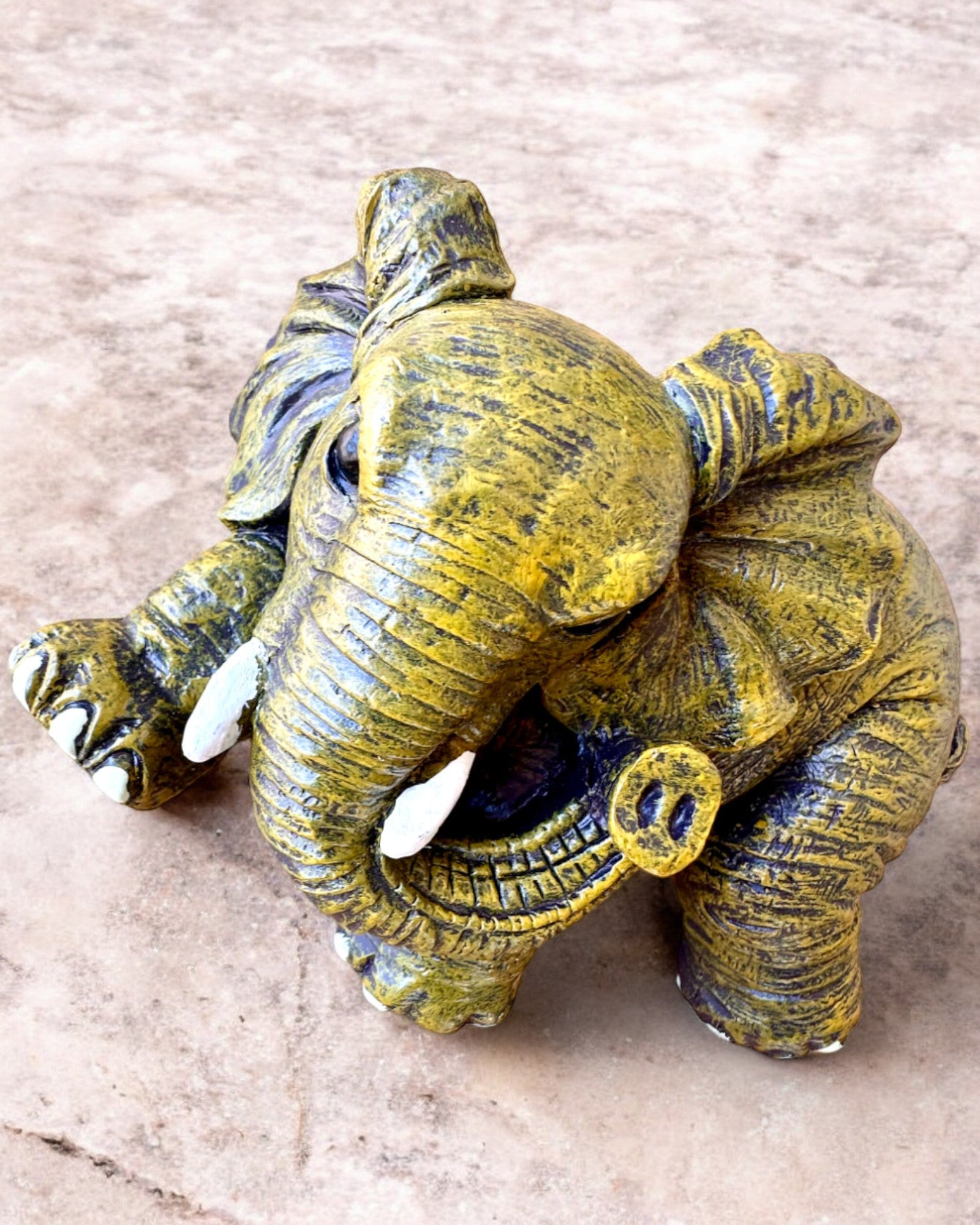 Elephant figurine "Little Lucky One" with engraving option for a gift