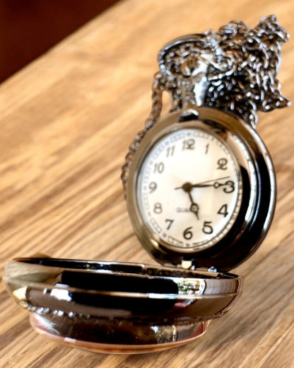 Pocket Watch "Tree of Life" with Engraving Option for a Gift