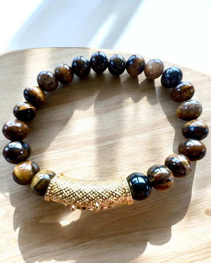 Ensemble de 2 Bracelets « Golden Eye »