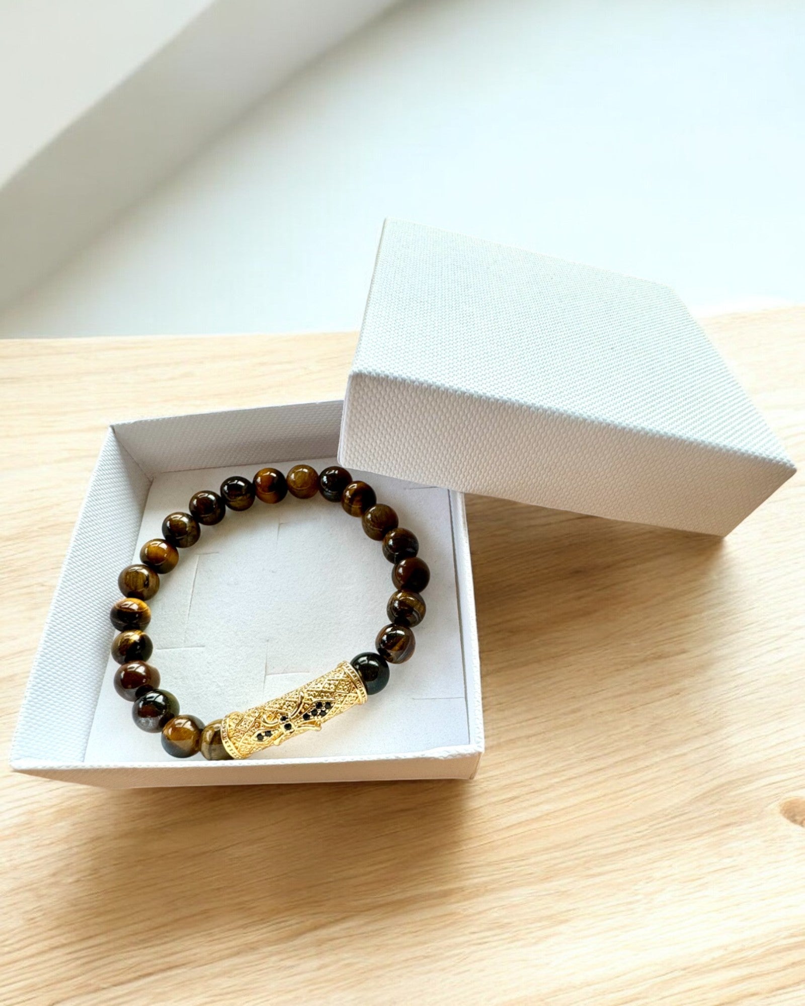 Set of 2 Bracelets "Golden Eye"