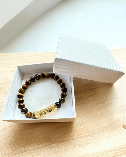 Ensemble de 2 Bracelets « Golden Eye »