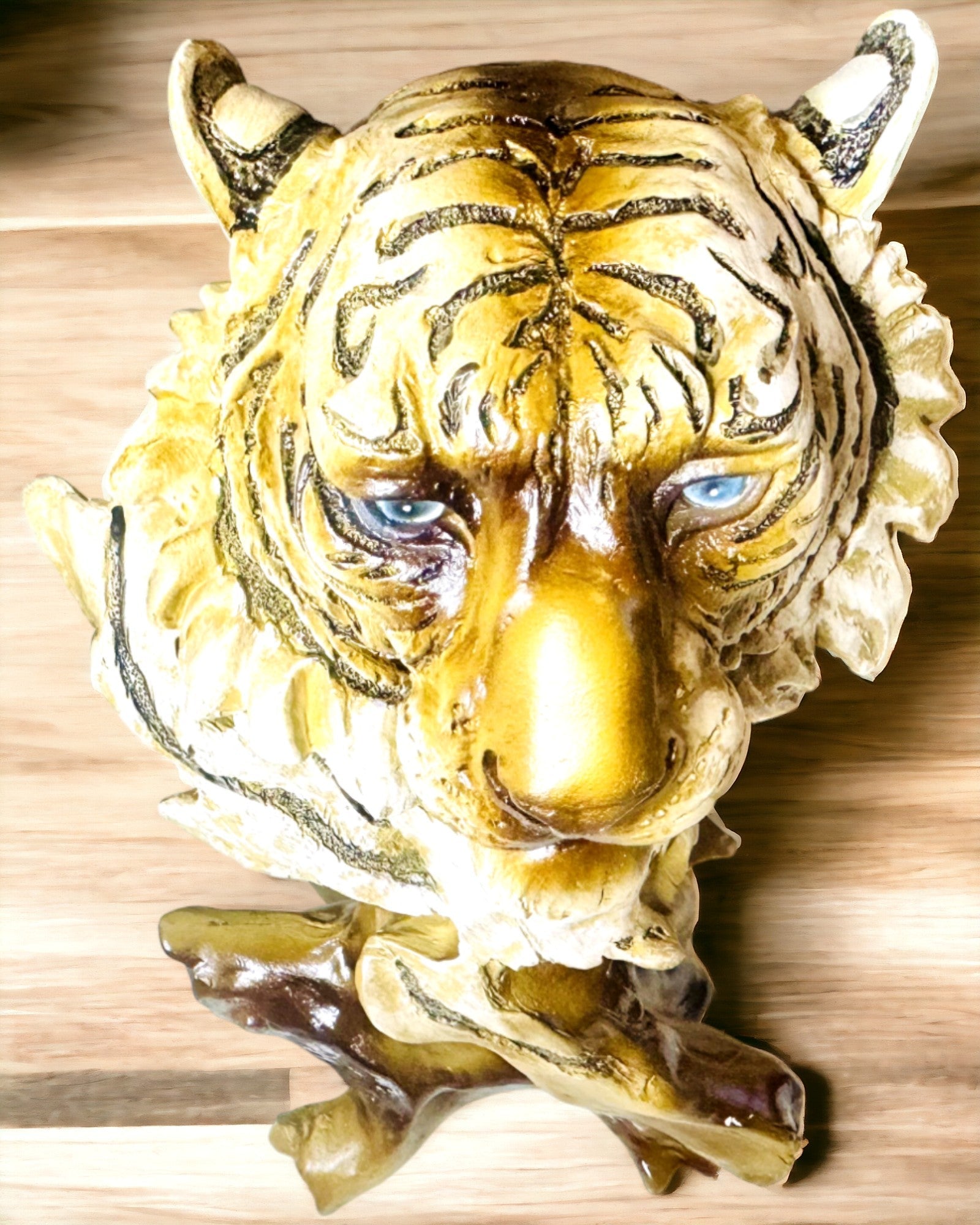 Statuette "Tigre Roi de la Jungle" avec option de gravure, figurine de 29 cm de hauteur, décoration pour un cadeau