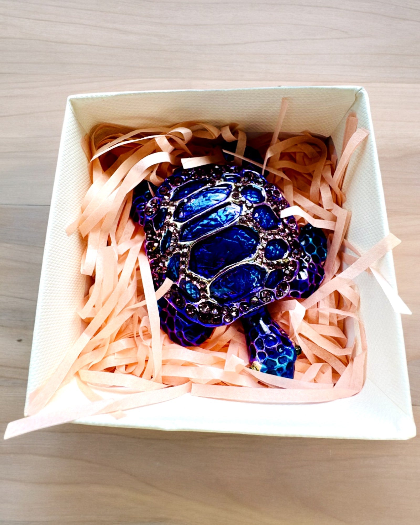 Trésor Magique de la Tortue - Boîte à Bijoux personnalisable avec gravure, cadeau