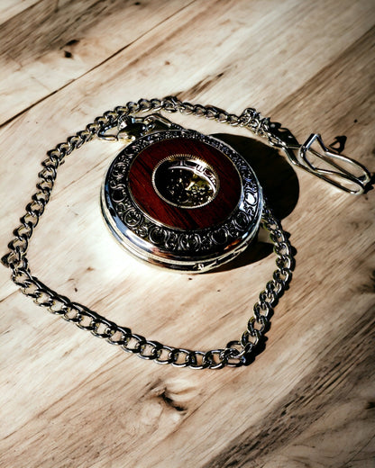 Pocket Watch "Heritage Timekeeper" with Engraving Option