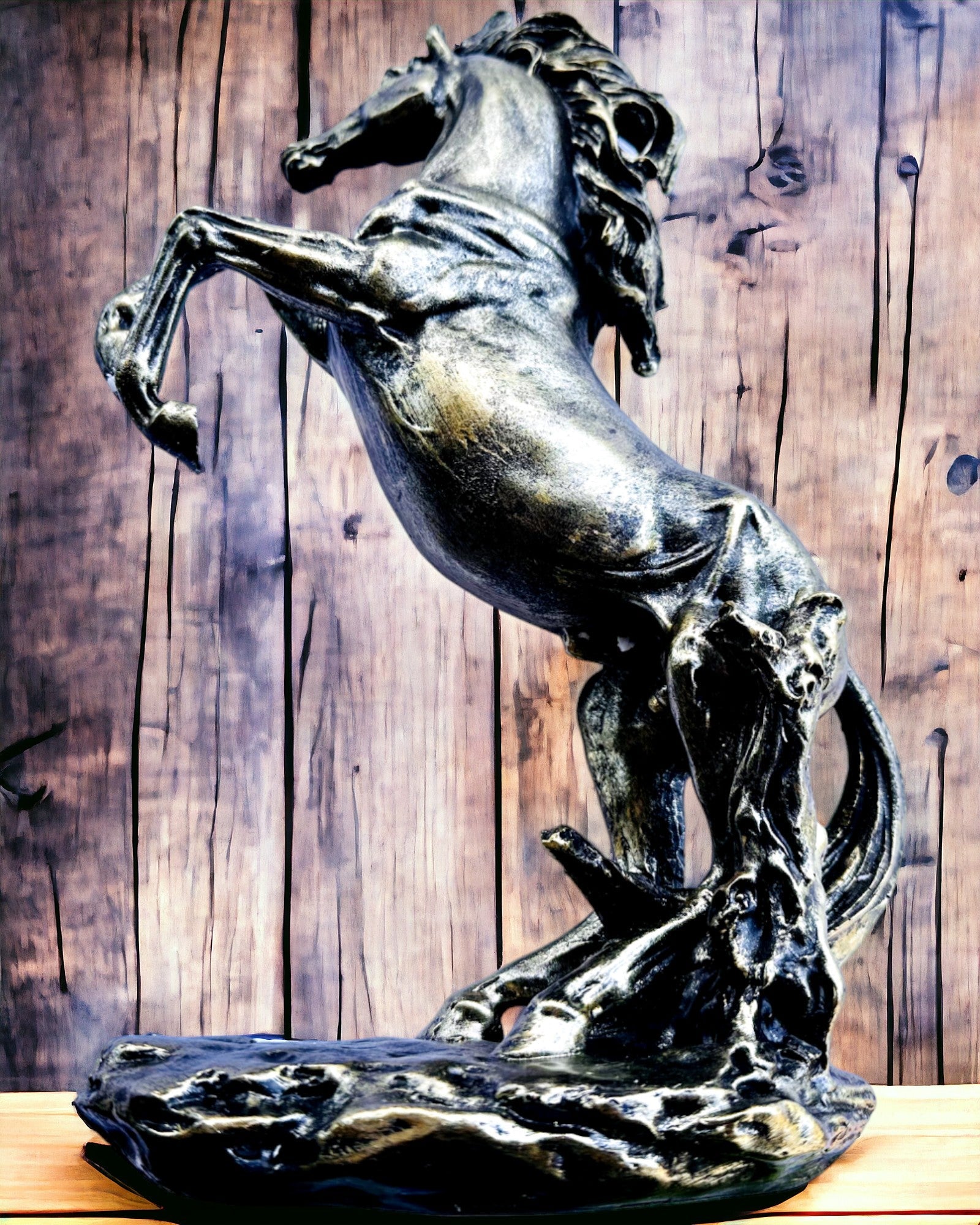 Noblesse - Figurina, Statua di Cavallo in Movimento - possibilità di personalizzazione con incisione per un regalo