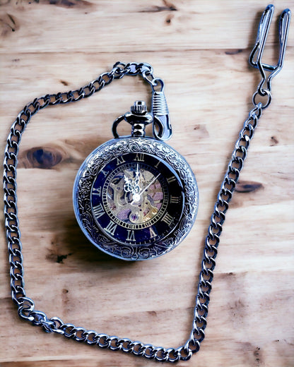 Pocket Watch "Elegant Timepiece" with Engraving Option