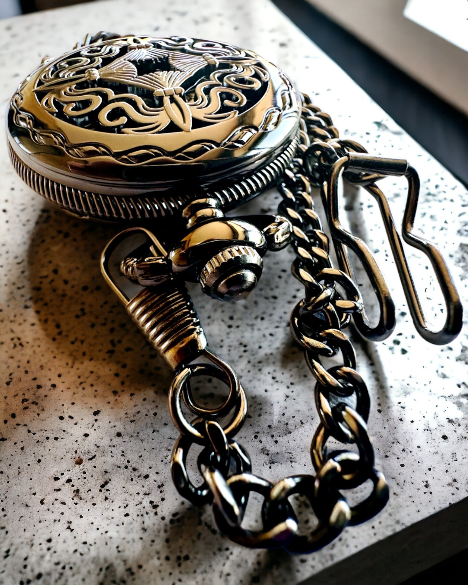 Pocket Watch "Masters of Time" - Premium Edition with Engraving Option