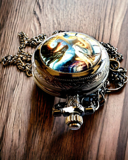 Pocket Quartz Watch "Legendary Universe" with Engraving Option