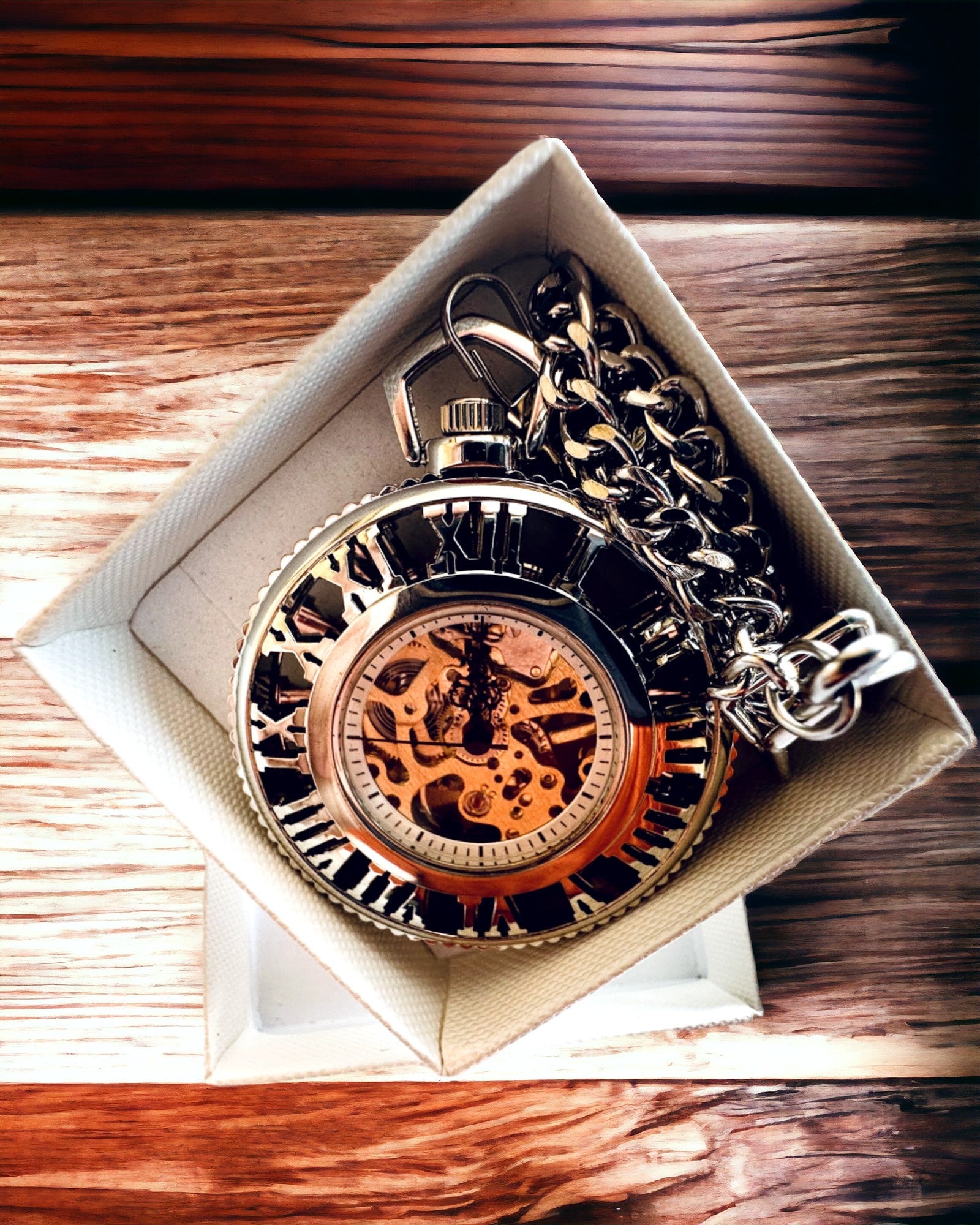 Pocket Watch "Mechanica Heritage" with Personalization Option