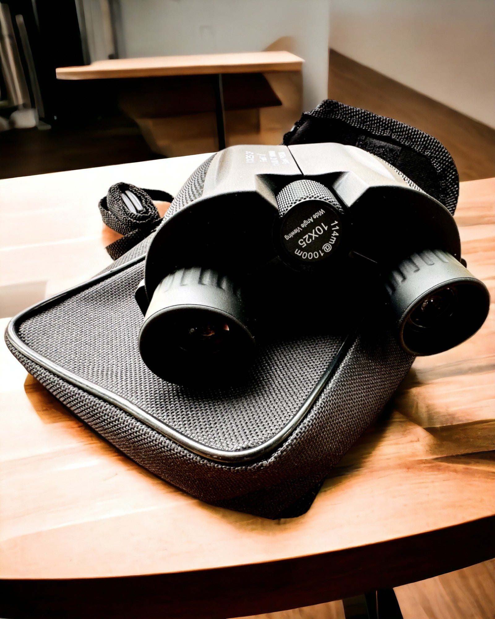 CampMaster 10x25 binoculars, personalization option with engraving