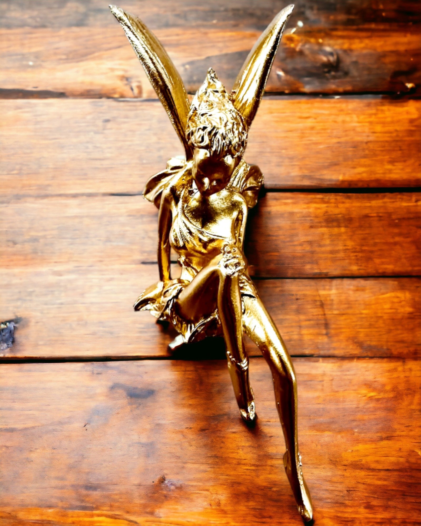 Little Golden Fairy of Dreams – Figurine with Engraving Possibility