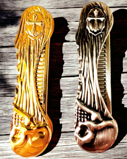 Mystic Skull Comb - premium comb, personalization option with engraving