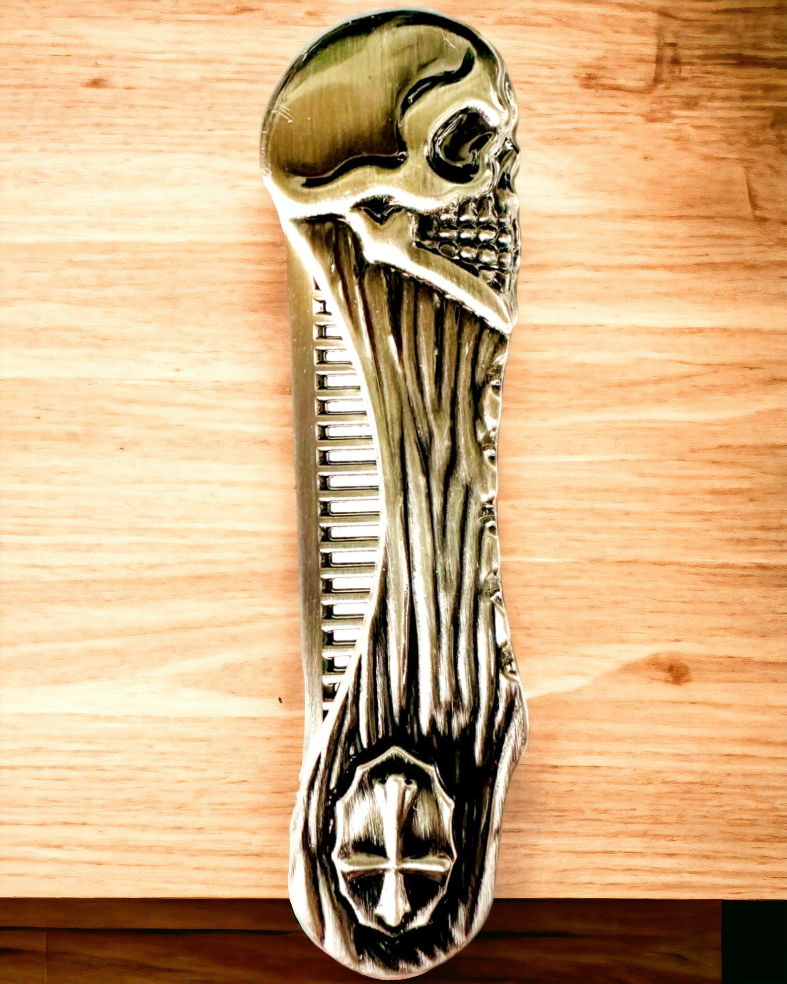 Mystic Skull Comb - premium comb, personalization option with engraving