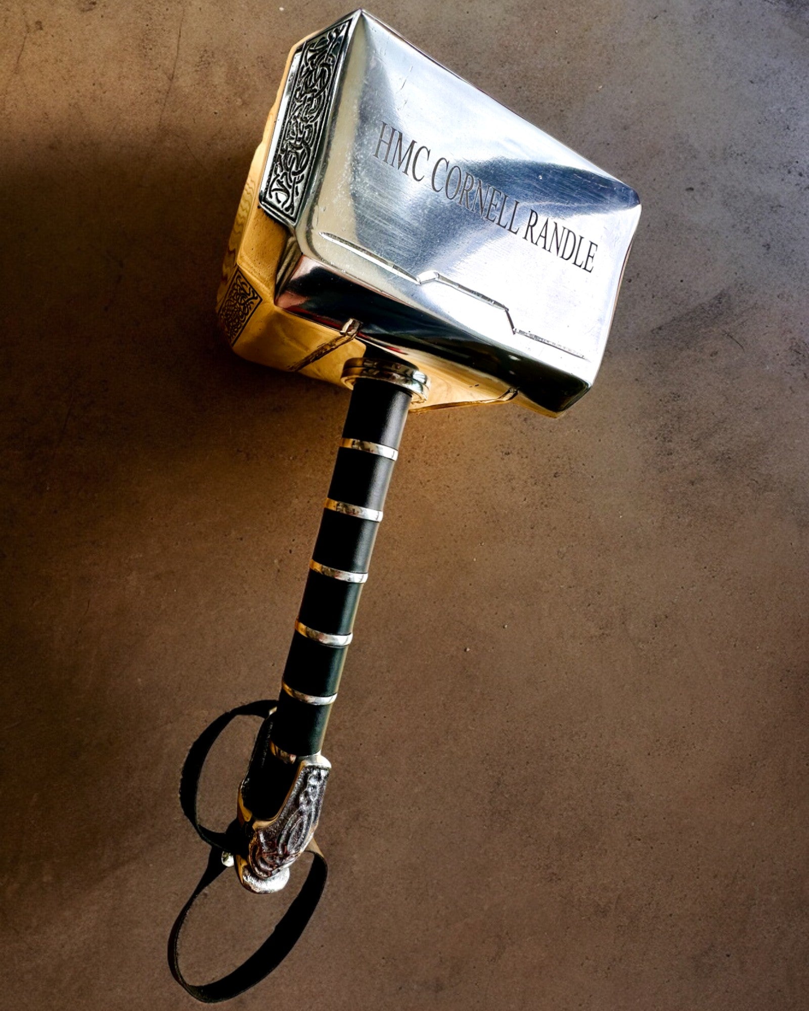 Thor's Hammer "Chief" - Handcrafted Artisan Hammer, personalization engraving for a gift