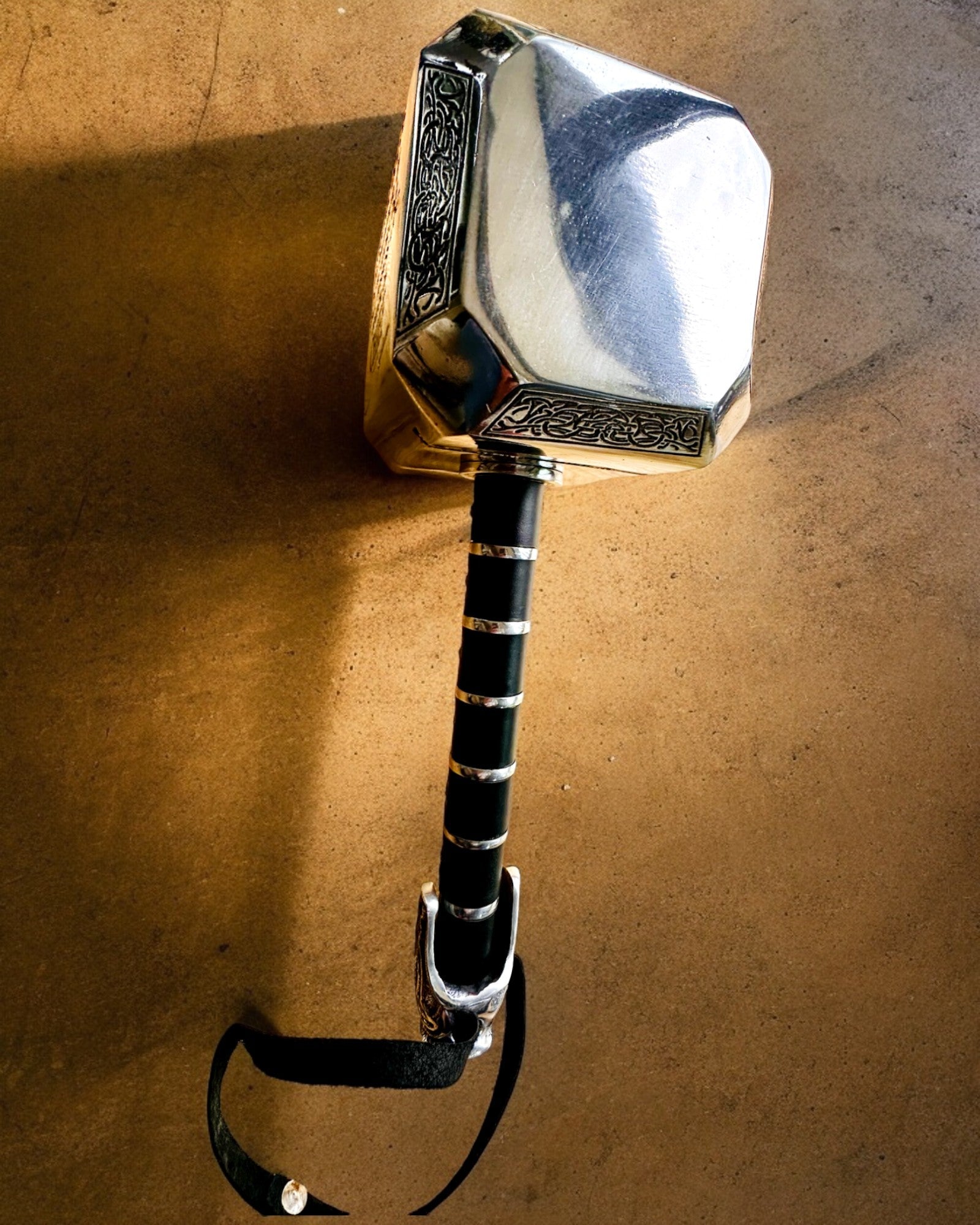 Thor's Hammer "Chief" - Handcrafted Artisan Hammer, personalization engraving for a gift