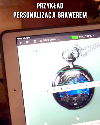 Pocket Watch "Eternum", personalization for a gift with engraving