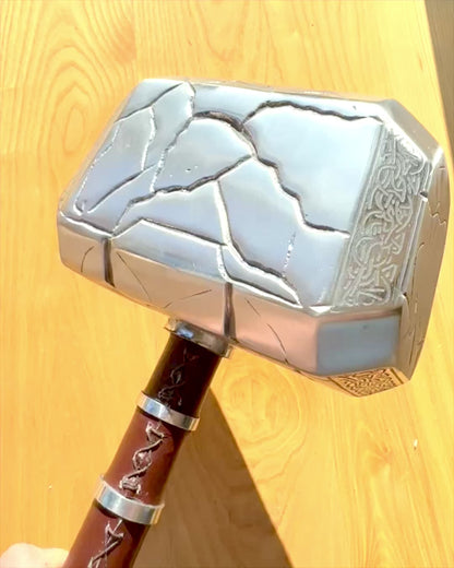 Marteau de Thor "Chef" - Marteau artisanal fait main, personnalisation par gravure pour un cadeau