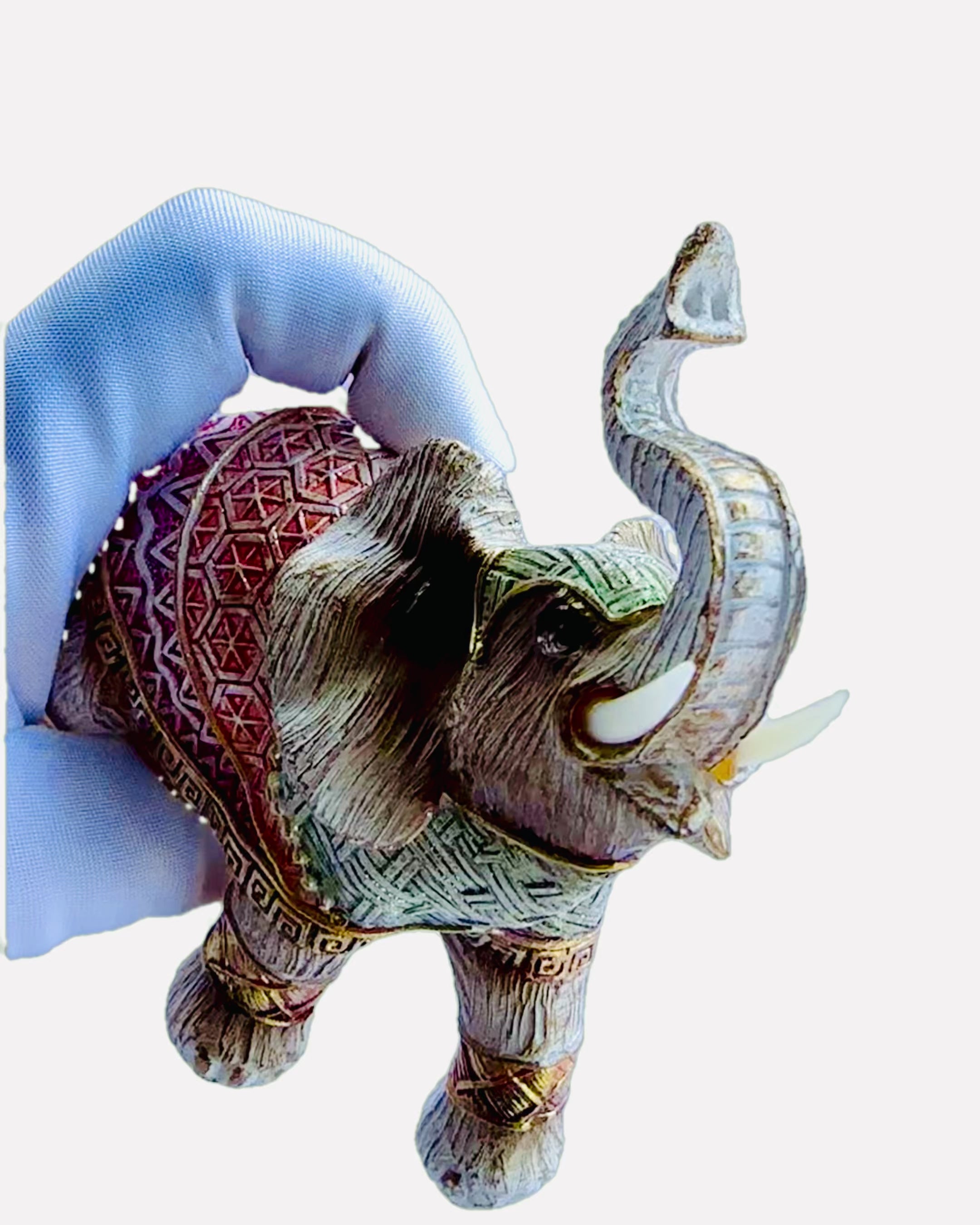 Słoniowa Stróżka – Éléphant Décoratif en Résine avec Possibilité de Gravure