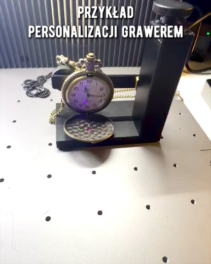 Orologio da tasca "Locomotiva del Tempo" con incisione, per regalo, tema treno